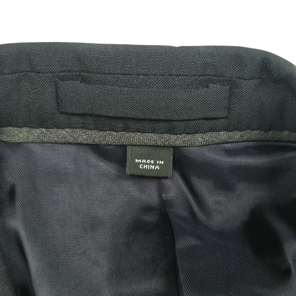 J.Crew Ludlow Loro Piana Super 120s Wool Blazer Jacket Coat Mens 36S Dark Navy